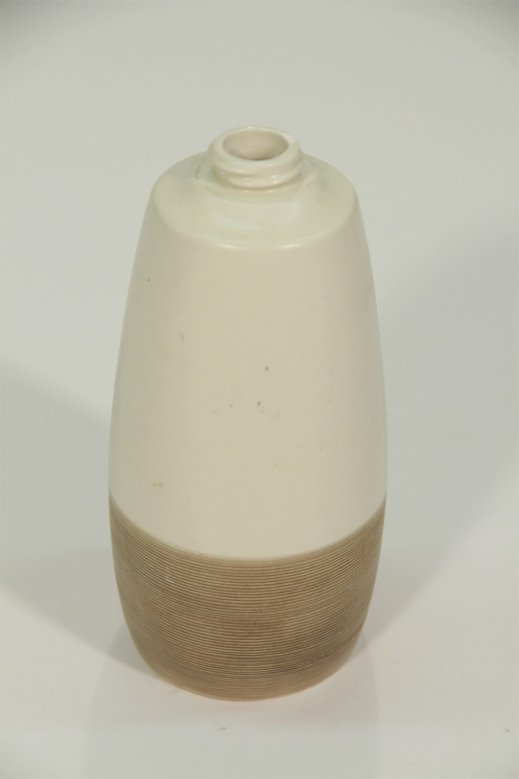 Goebel Vase Aus Biskuitporzellan – Weiß, 30 Cm Hoch, Handgefertigt, Floraler Relief-Dekor
