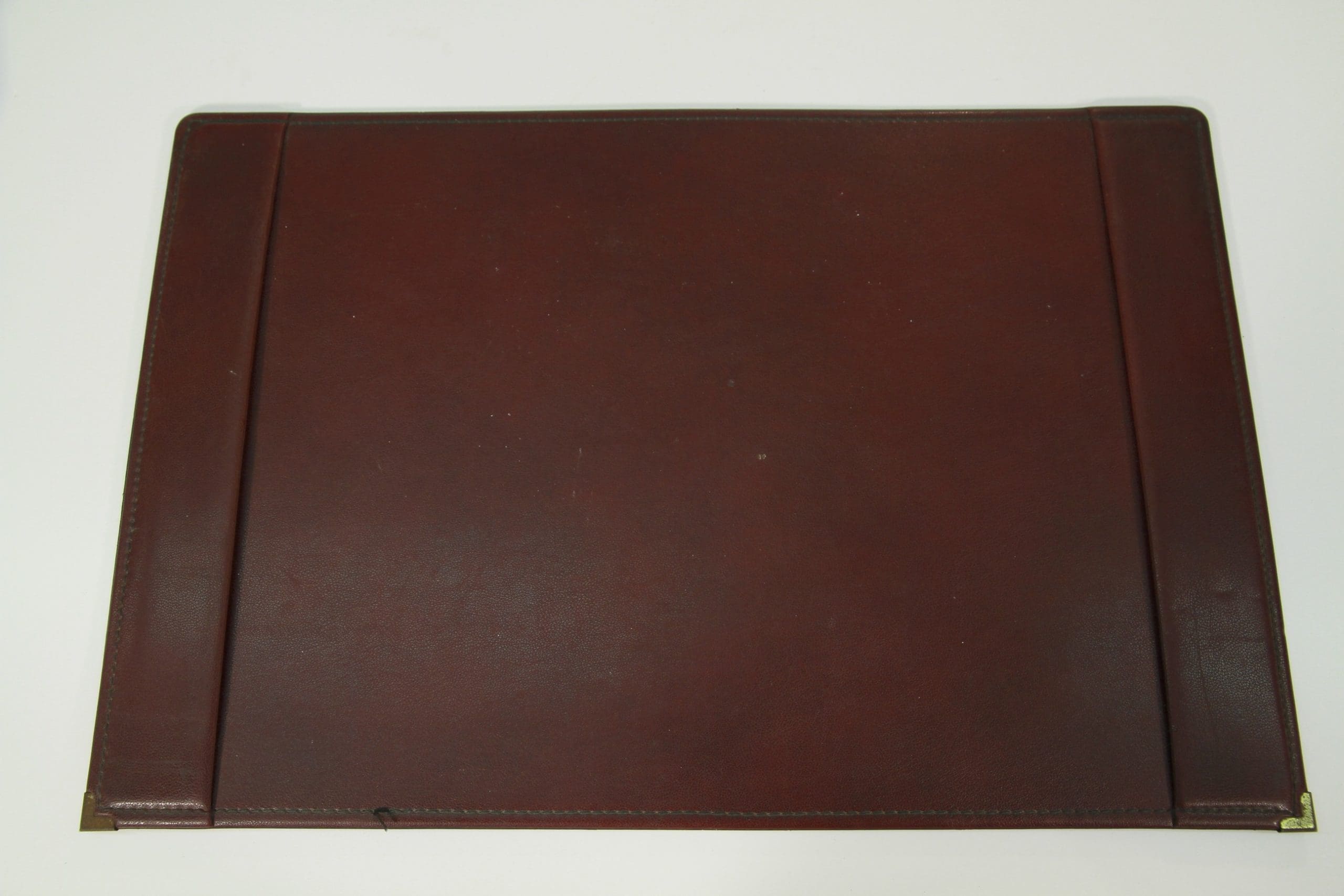 Schreibtischunterlage Kunstleder Weinrot