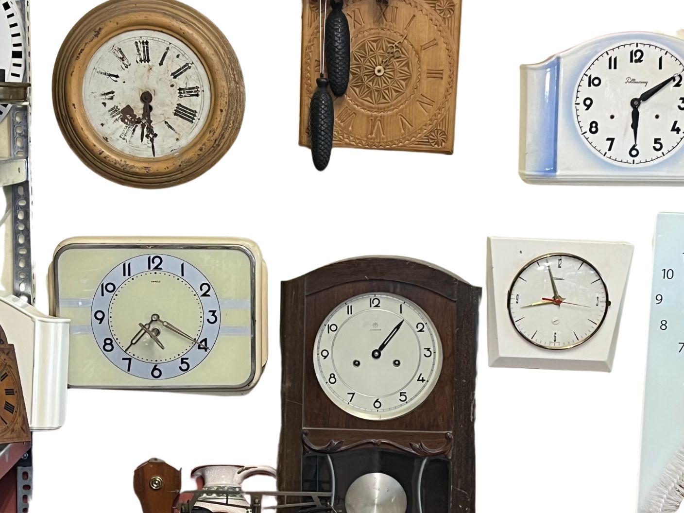 Diverse Küchenuhren