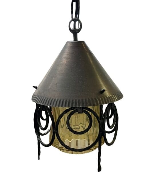 Hängelampe Schmiedeeisen