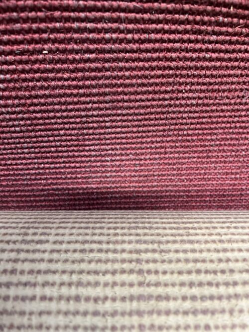 Dunkelrote Meterware, 400 x 94 cm, 3 Stk