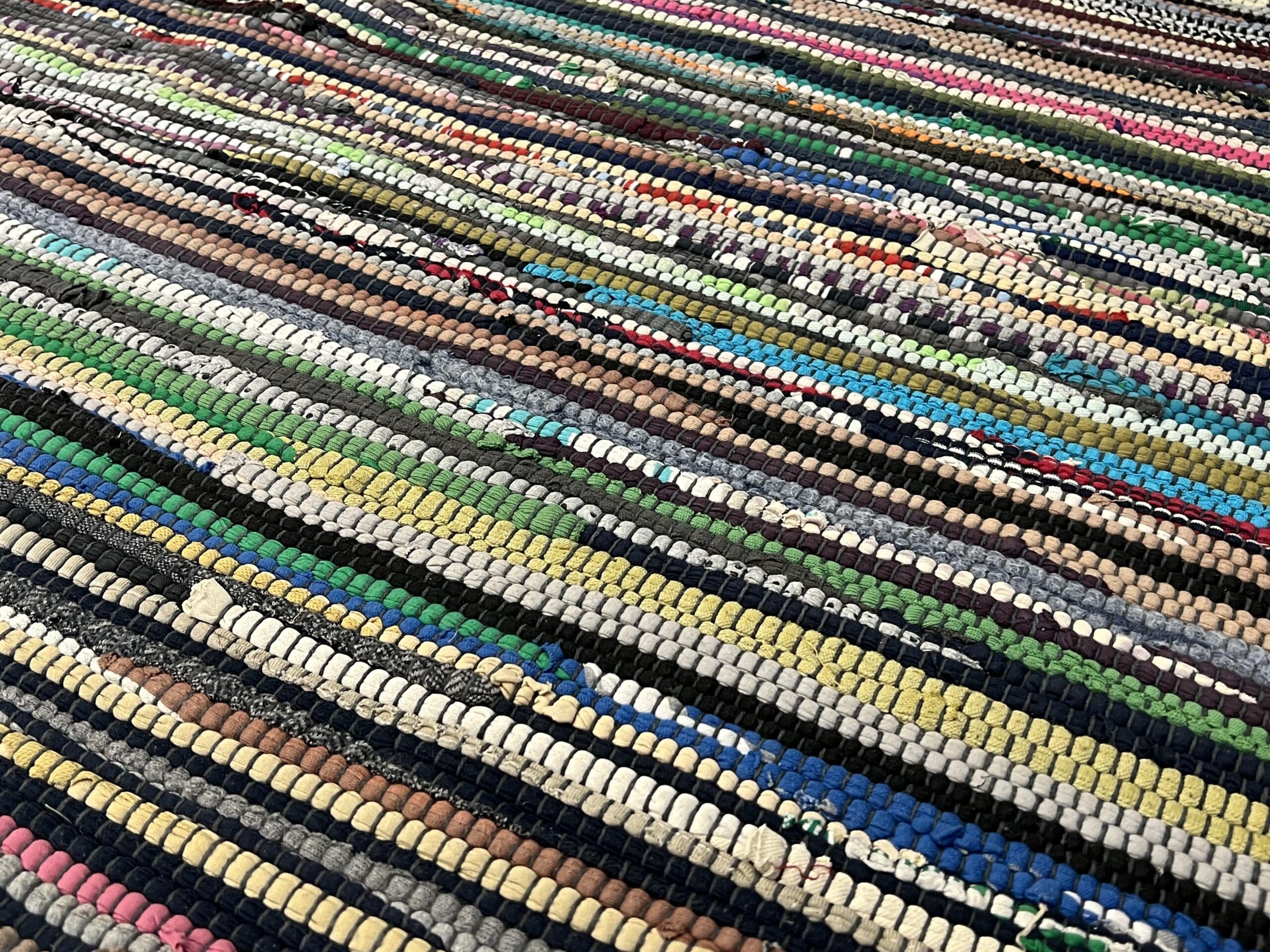 Großer Fleckerlteppich, 190 x 120 cm – Bild 2