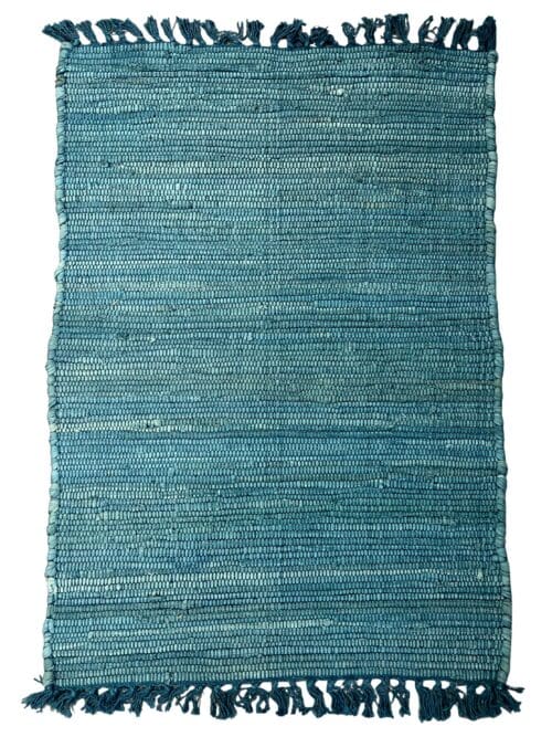 Teppich petrolfarben, 88 x 62 cm