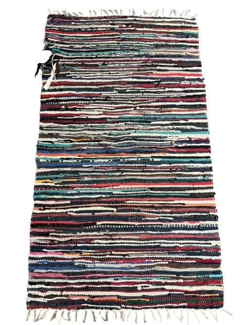 Fleckerlteppich eingerissen, 160 x 90 cm