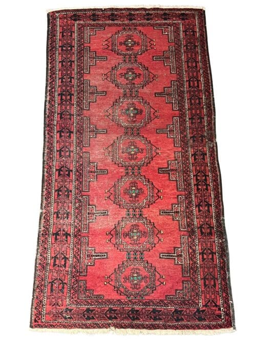 #21 Teppich, 230 x 113 cm (Gebrauchsspuren)