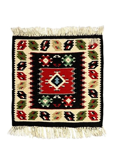 #81 Kelimteppich / Wandteppich, 45 x 40 cm