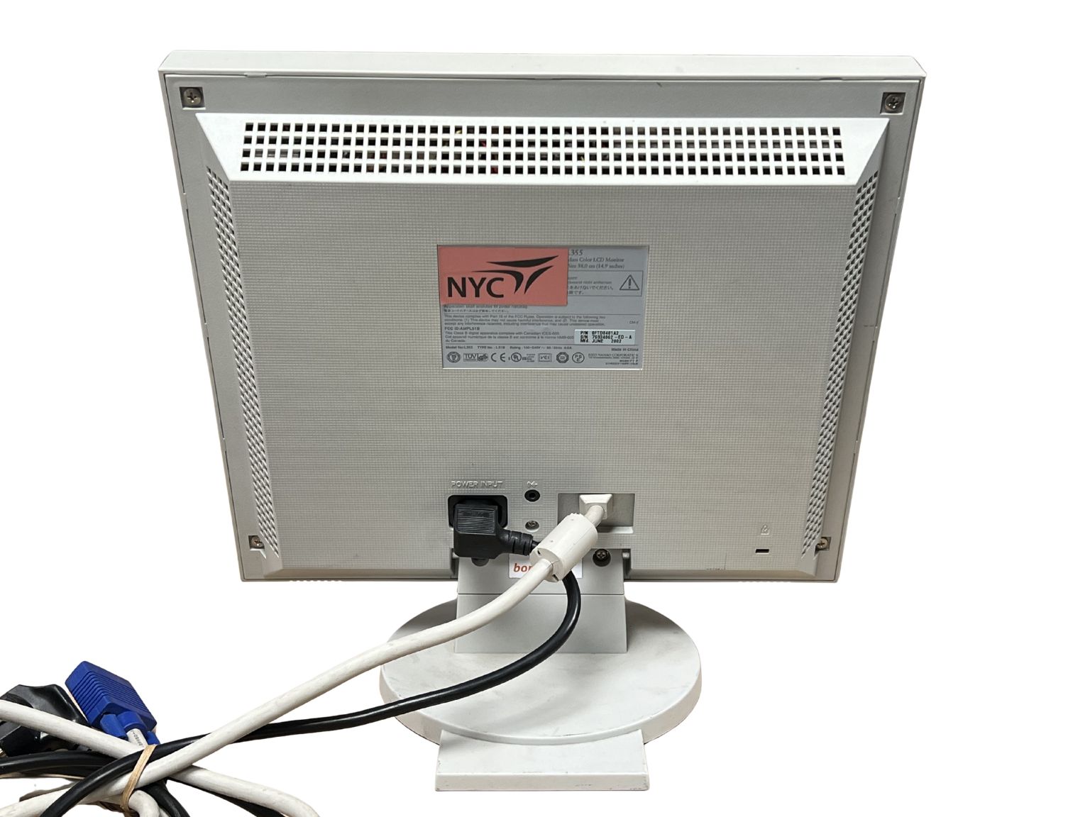 Weißer Bildschirm FlexScan L355 15" – Bild 2