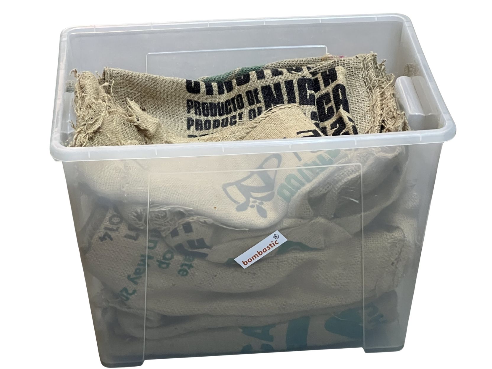 Original Kaffeesäcke aus Jutte, 1 Kiste voll – Bild 2