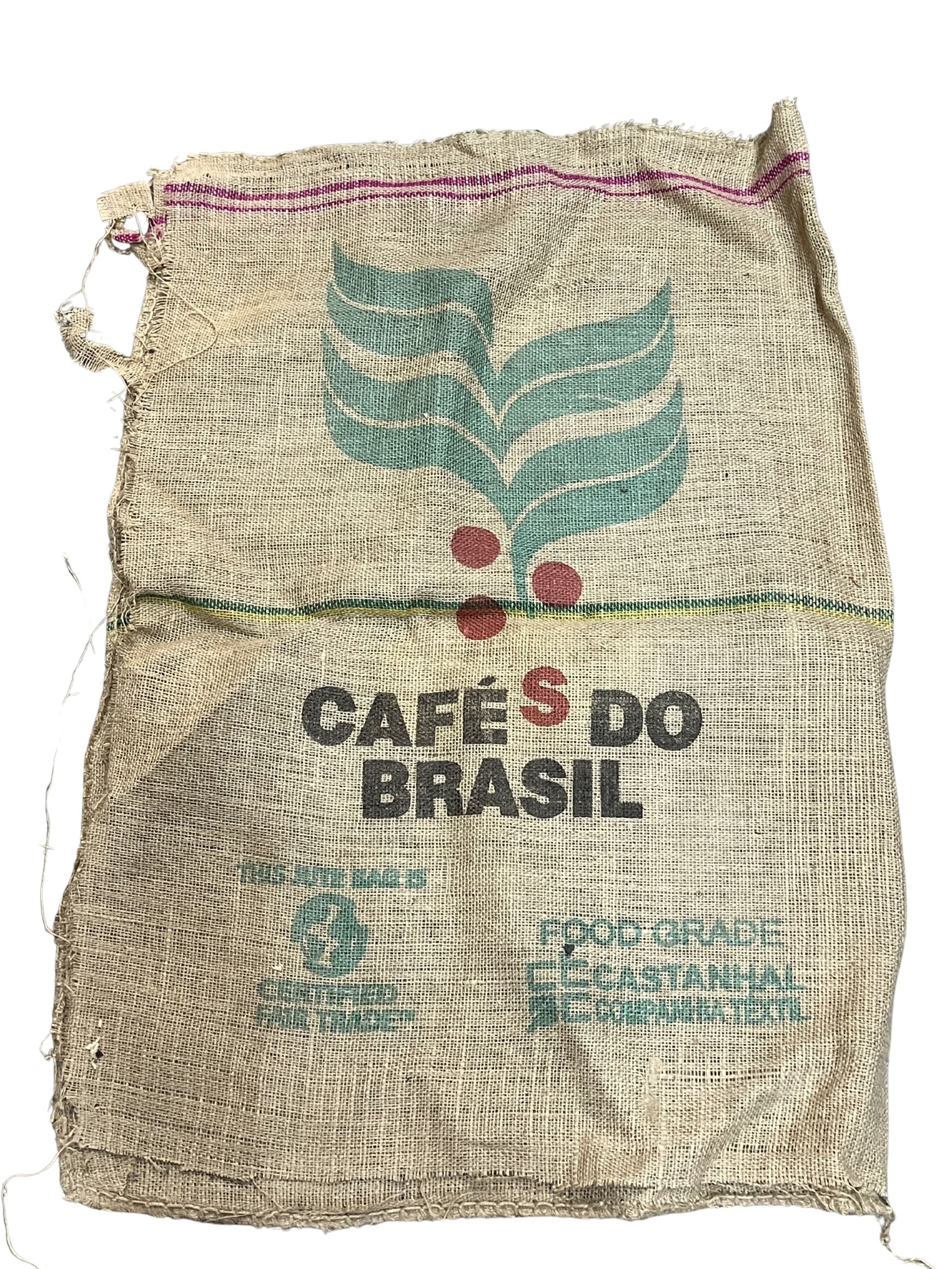 Original Kaffeesäcke aus Jutte, 1 Kiste voll – Bild 2