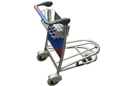 Fake Flughafen Kofferwagen