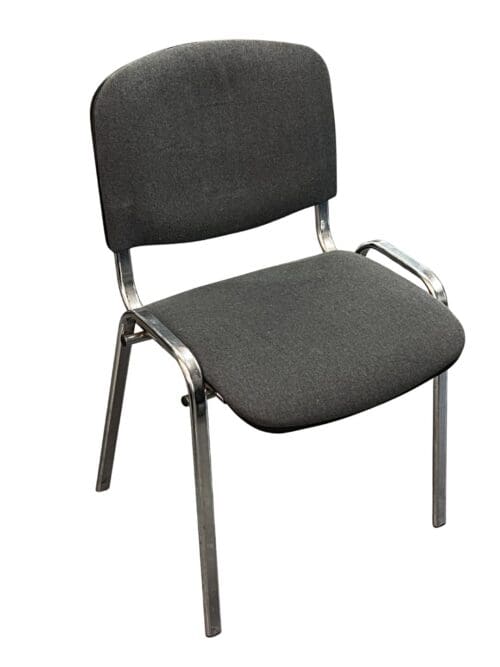 Stapelsessel anthrazit, 6 Stk