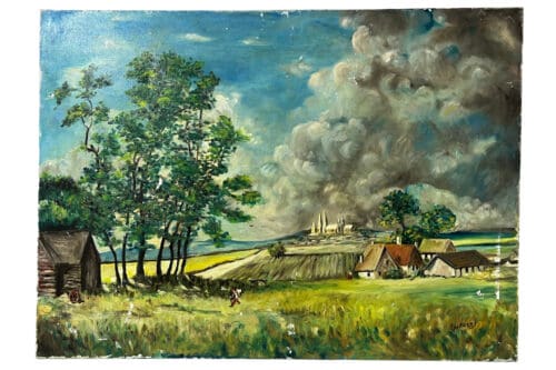 Malerei Landschaft, 100 x 73 cm