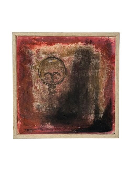 Bild Abstraktes Rotes, 58 x 58 cm