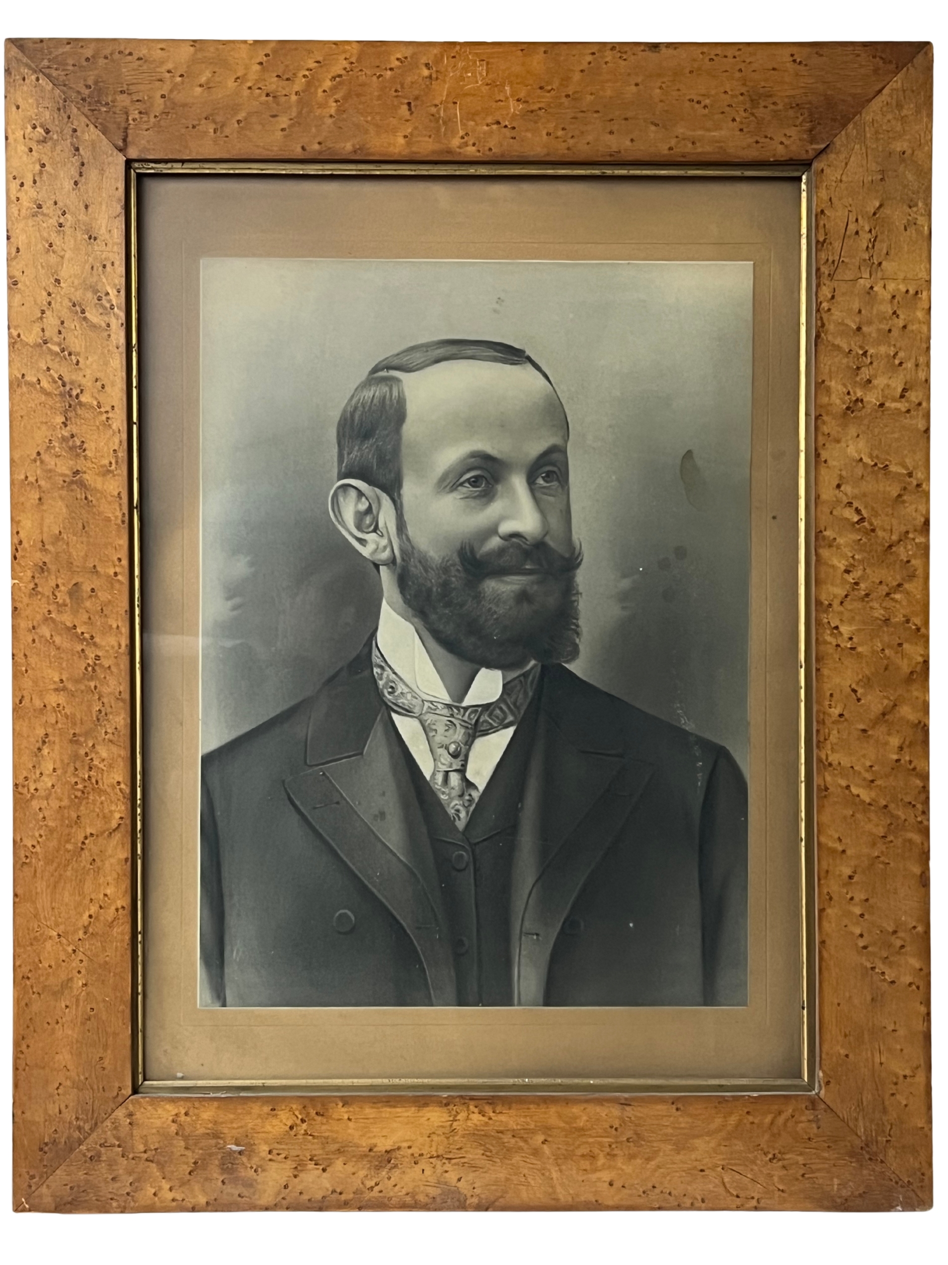 Fotografie Männerportrait, 61 x 77 cm