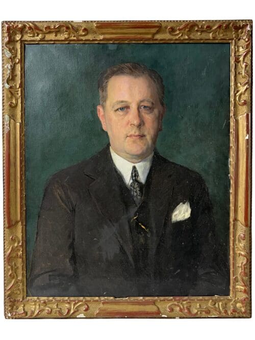 Männerportrait auf Leinwand, 66 x 79 cm
