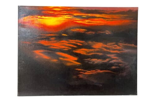 Bild Abendrot, 80 x 60 cm