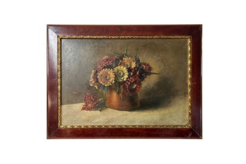 Gemälde Blumenvase, 70 x 52