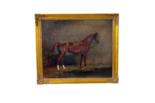 Bild Englisches Pferd, 69 x 59 cm