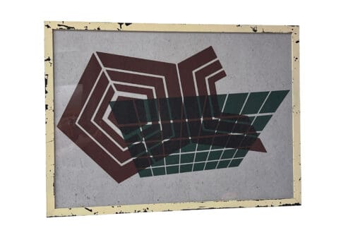 Abstrakte Druckgrafik I, 73 x 53 cm