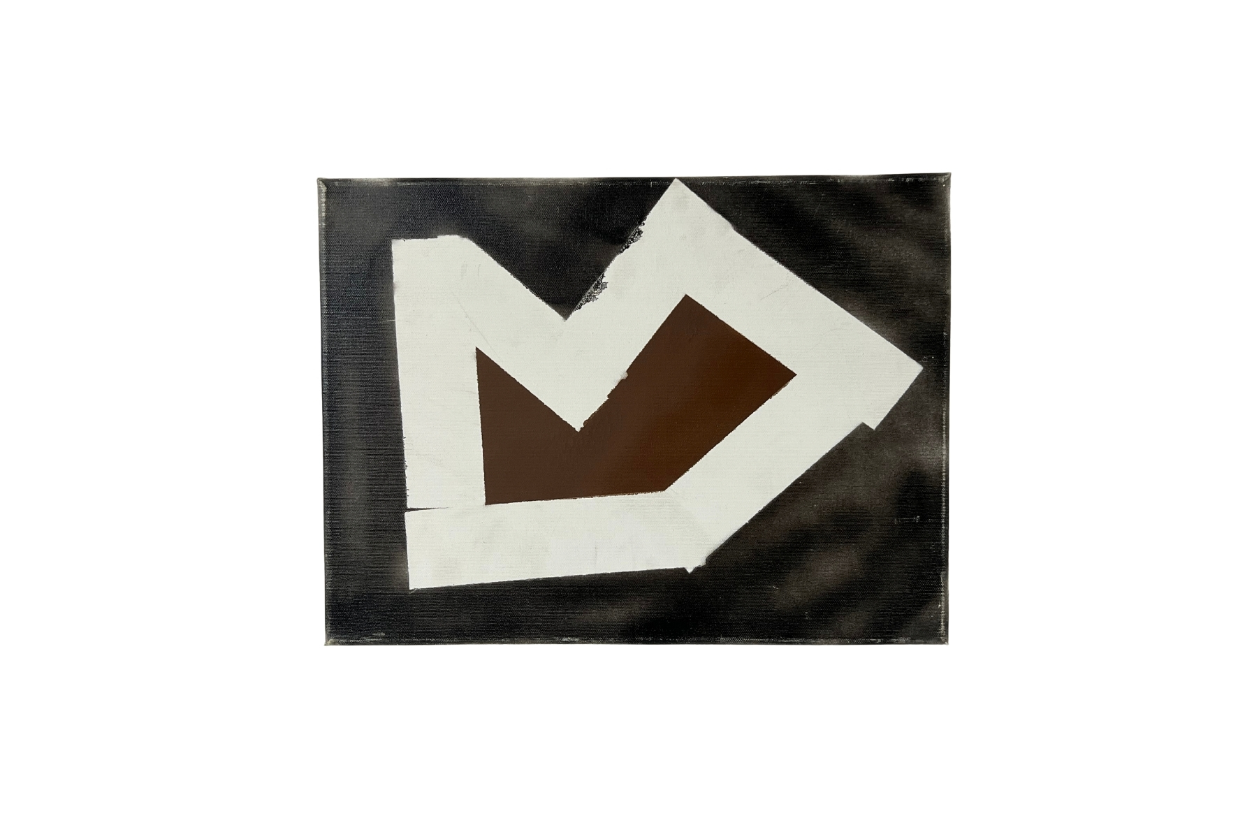 Abstrakter Druck Leinwand, 40 x 30 cm