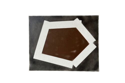 Abstrakter Druck Leinwand, 50 x 40 cm