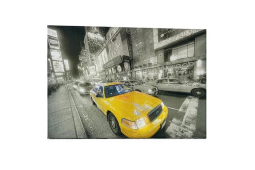 Bild Gelbes Auto, 50 x 35 cm