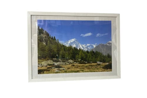 Fotografie II Berglandschaft gerahmt, 74 x 54 cm