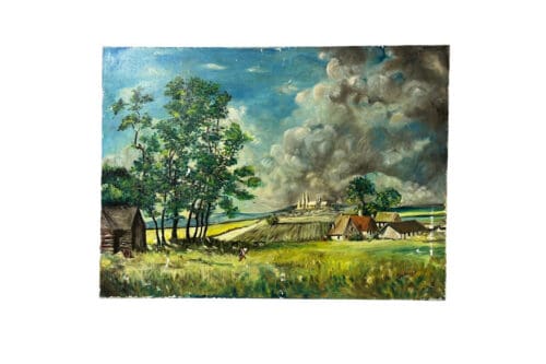 Malerei Landschaft, 100 x 73 cm