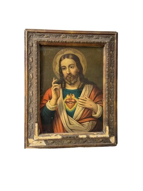 Bild Jesus mit Segensgestus, 43 x 53 cm