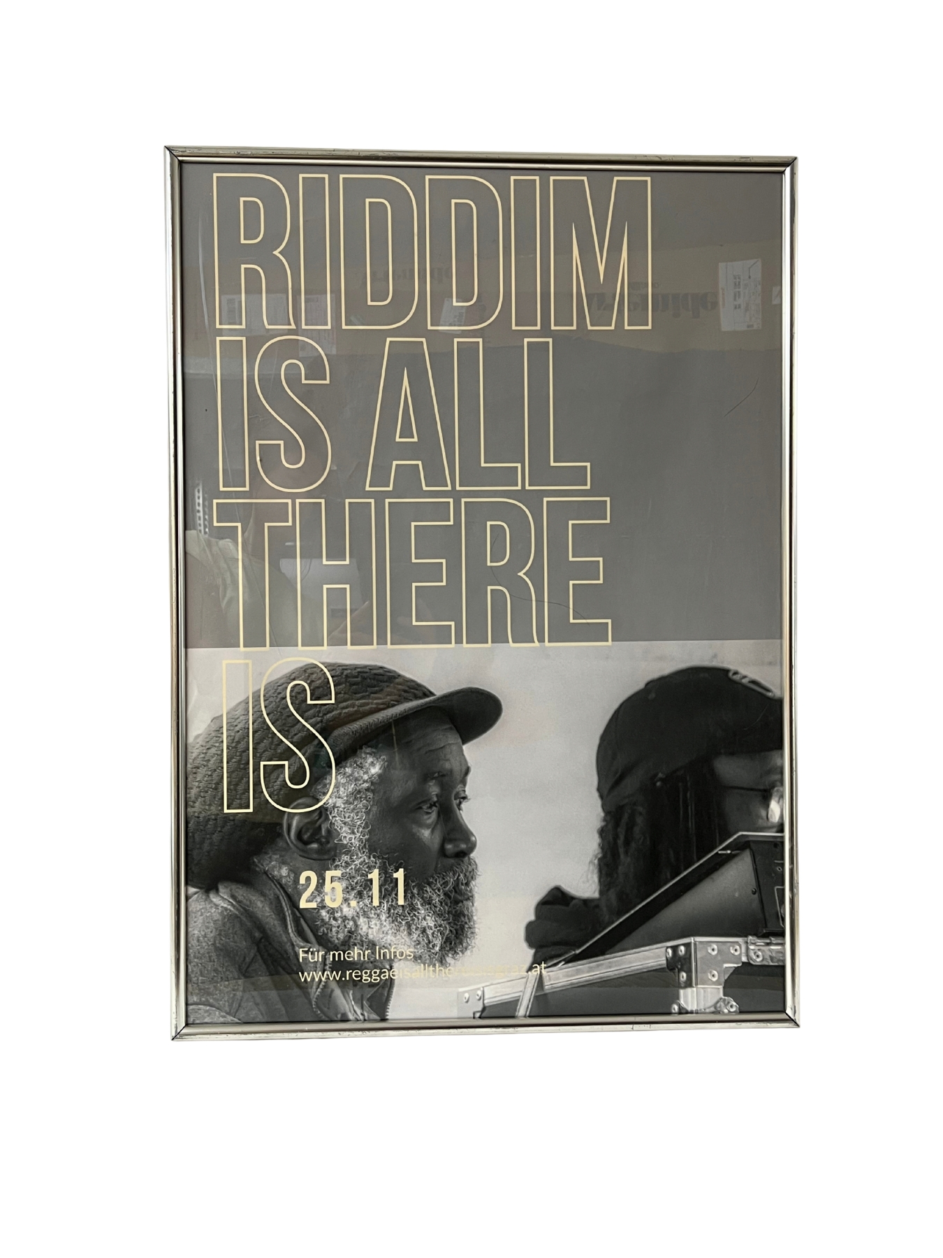 Poster gerahmt, 51 x 71 cm