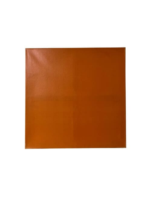 Leinwand Orange I, 70 x 70 cm