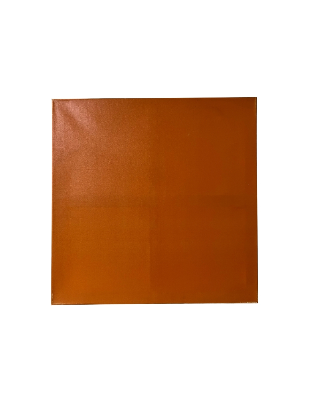 Leinwand Orange I, 70 x 70 cm