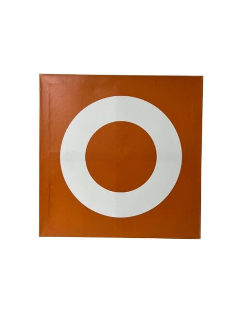 Leinwand Orange II, 70 x 70 cm, 2 Stk